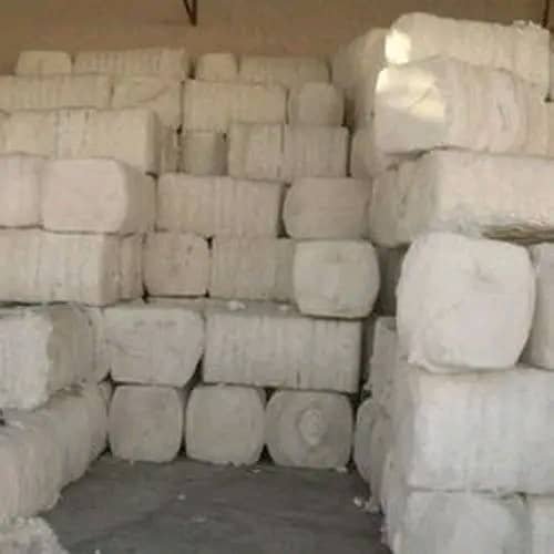 Raw cotton bales for sale