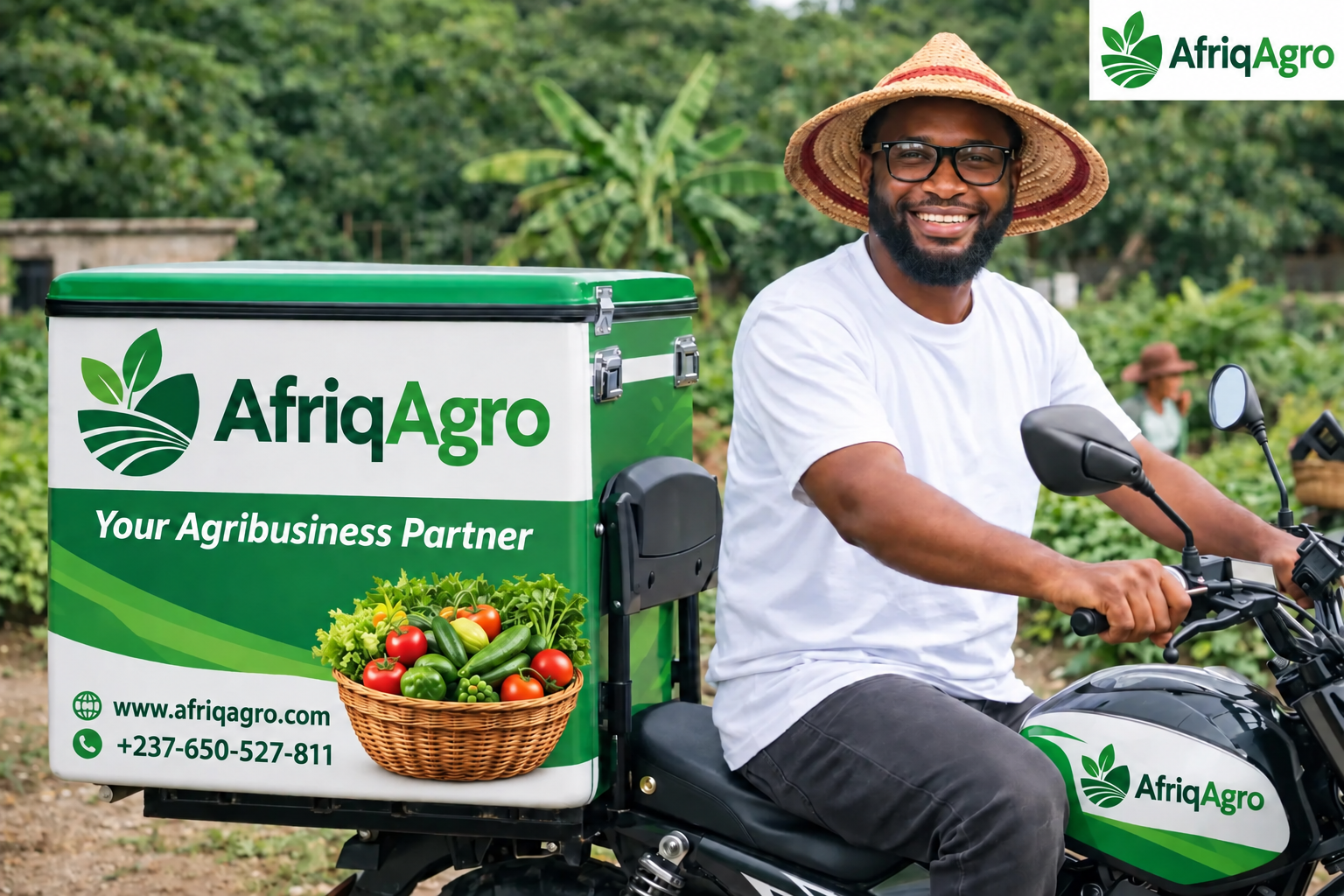 AfriqAgro agricultural logistics delivery specialist